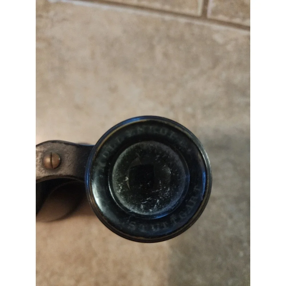 Antique Mollenkopf Stuttgart Brass Field Glasses Vintage Binoculars Germany